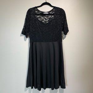 Measeor Black Lace Dress